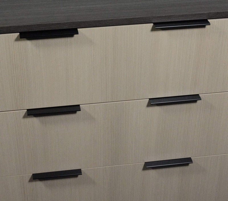 CKP #3306 - 6 Inch Brand Back Mount Finger Pull, Sleek and Durable Matte Black â€“ Modern Hardware for Cabinets, Drawers, and Furniture Upgrades - Image 5